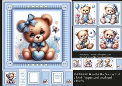 8x8 Mini Kit, Beautiful Blue Nursery Ted