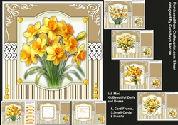 8x8 Mini Kit, Beautiful Daffs and Roses