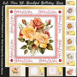 8x8 Mini Kit, Beautiful Birthday Roses 