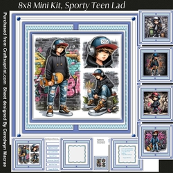 8x8 Mini Kit, Sporty Teen Lad