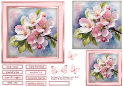 6x6 Quick Cards , Beautiful Florals 5