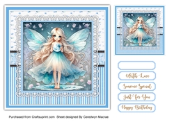 7X7 Beautiful Fairy Frae 2
