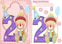 Boy /girl 2nd Birthday