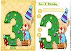 Teds 3rd Birthday