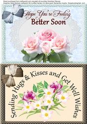 Lovely Quick Get Well Card Fronts