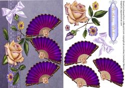 Beautiful Lilac Fans