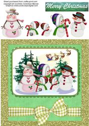 Snowman Family