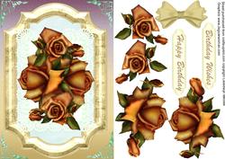 Beautiful Copper Roses