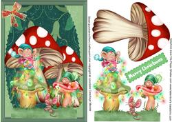 Decorating the Mushrooms
