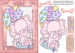 Ellies Birthday Pink