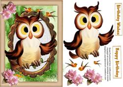 Wise Owl of the Forest