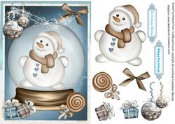Snowman Globe