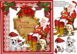 Santa and Friends Resting