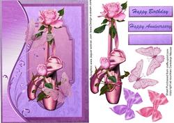 Beautiful Pink Ballet Shoes