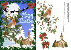 Beautiful Christmas Robin