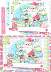 Merry and Bright Santa