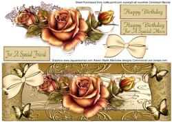 Golden Flutterbys