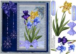 Beautiful Bouquet of Irises