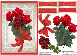 Bouquet of Red Love Roses