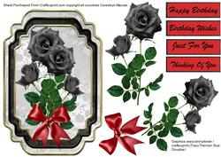 Beautiful Black Roses