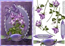 Beautiful Lavender Roses