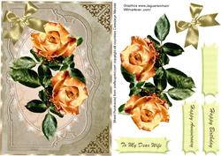 Victorian Golden Roses