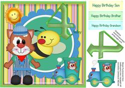 Bee Happy 4th Birthday
