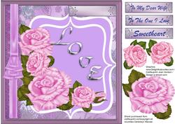 Beautiful Pink Love Roses