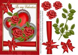 Valentines Hearts and Roses