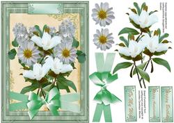 Lilac, Magnolia, and Daisys