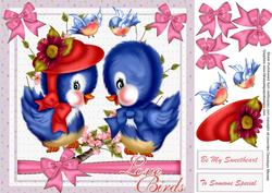 Cute Love Birds