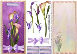 Lovely Calla Lillies and Incert