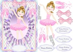 Ballerina Dancing to the Music