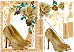 Beautiful Roses and Shoes
