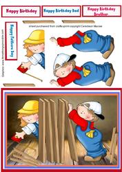 Dad's Little D.i.y. Helper's