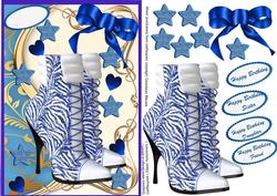 Lucky Me in My Blue Boots