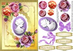 Lovely English Roses and Cameo (pyramarge)