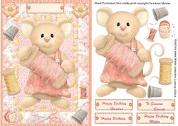 Little Thimbles and Thread Mouse