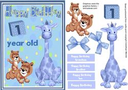 Happy 1st Birthday Boy