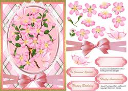 Beautiful Apple Blossom and Butterflys