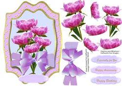 Lovely Open Pink Peonys