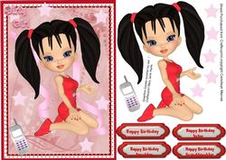 Cookie Summer Girly Girl