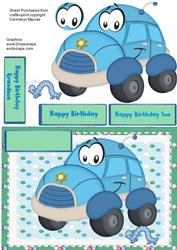 Cute Little Bubble Car