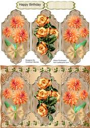 Lovely Dalihas and Roses