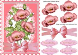 Lovely Pink Poppies