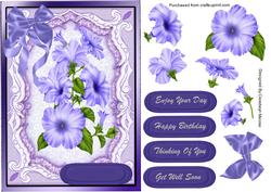 Lovely Lilac Petunias