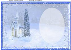 Beautiful Church in the Moonlight