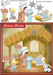 Lovely Childrens Nativity Scene