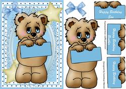 Lovely Birthday Bear (bear )