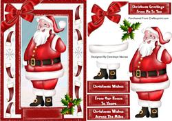 Thumbs Up for a Jolly Santa